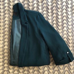 WINDSOR OVERSIZED DARK EMERALD BLAZER
